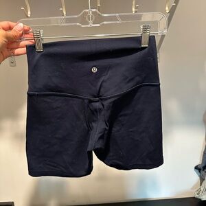 lululemon athletica Dark Blue Bike Shorts